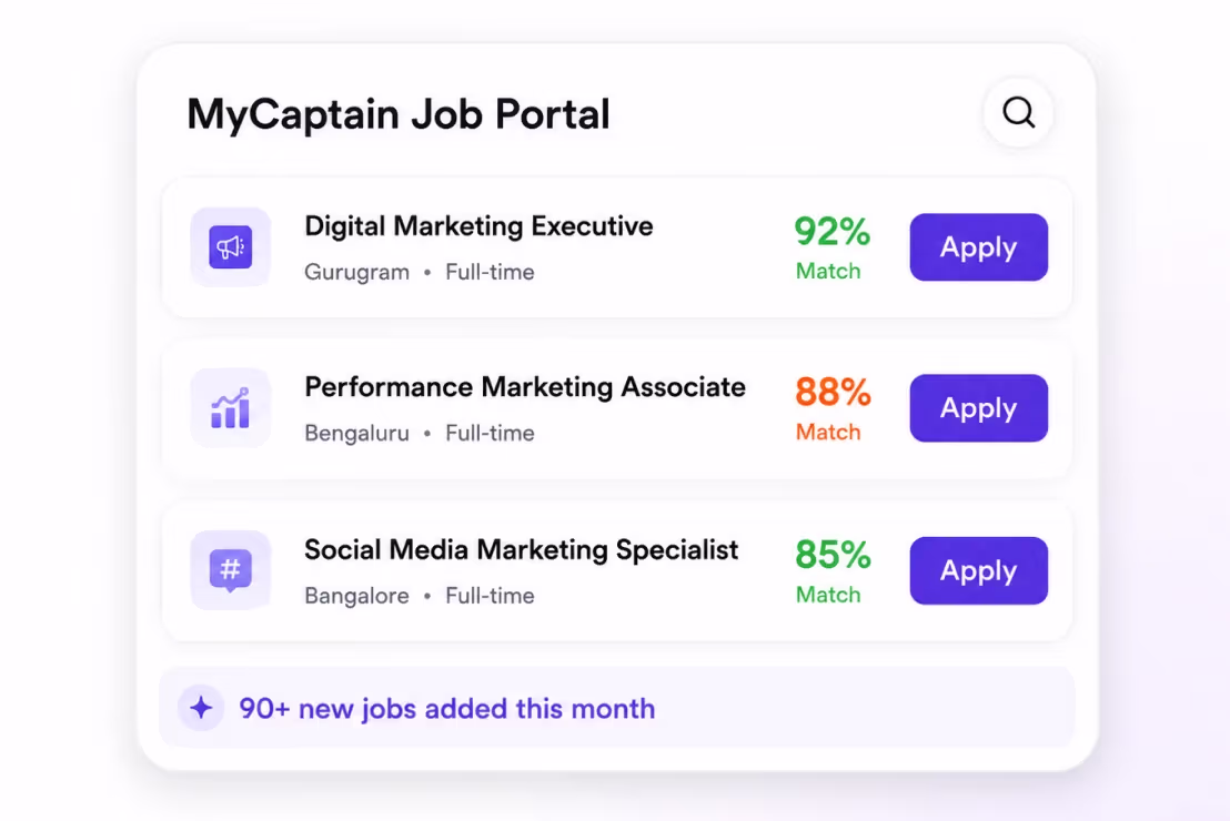 MyCaptain Job Portal